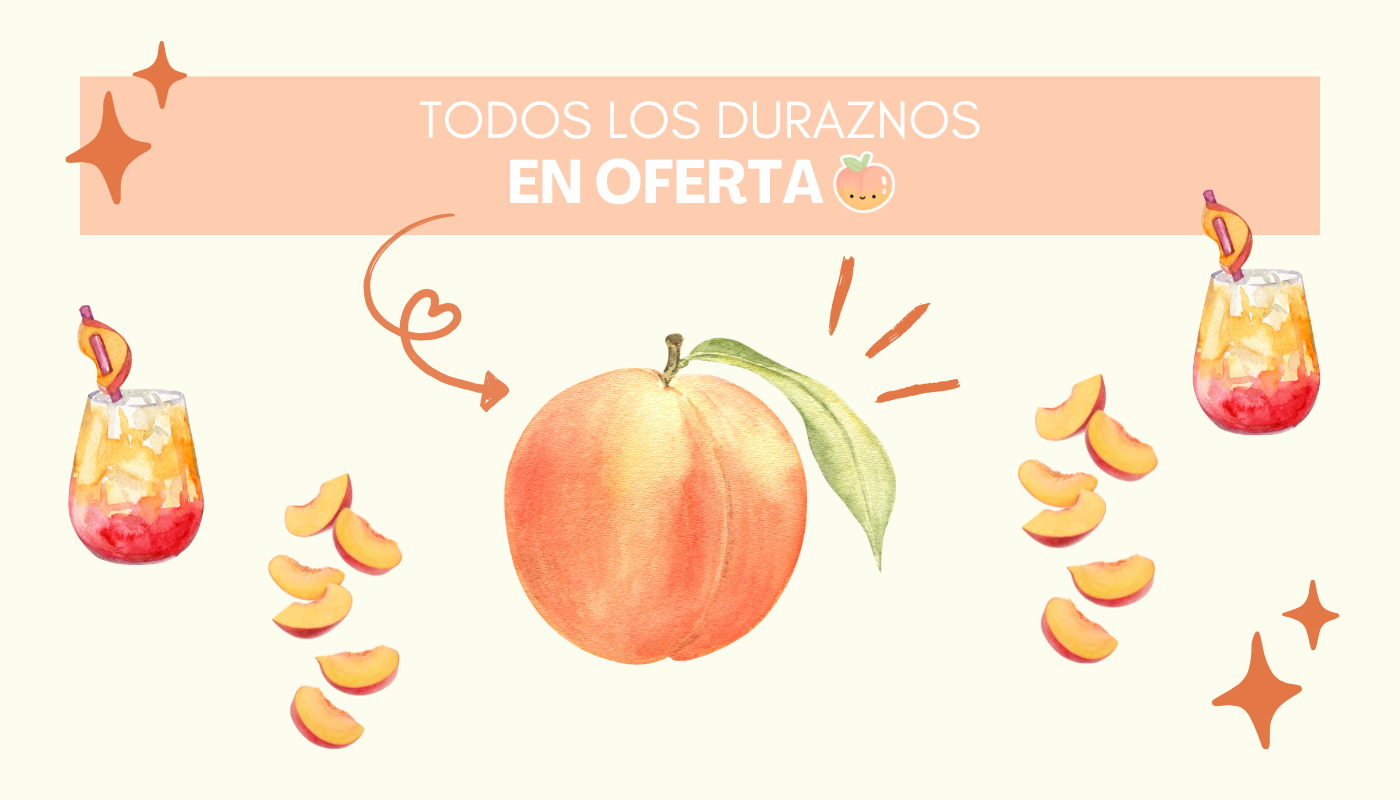 duraznos en oferta