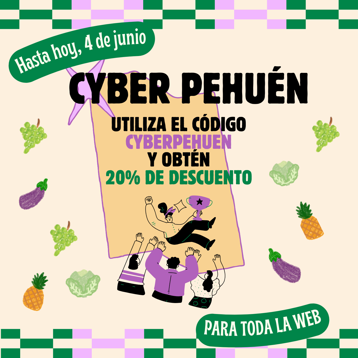 cyber frutas y verduras a domicilio