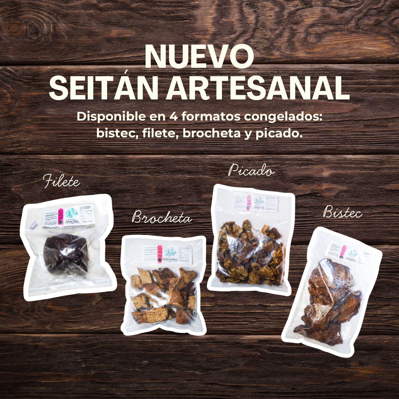 Seitán artesanal