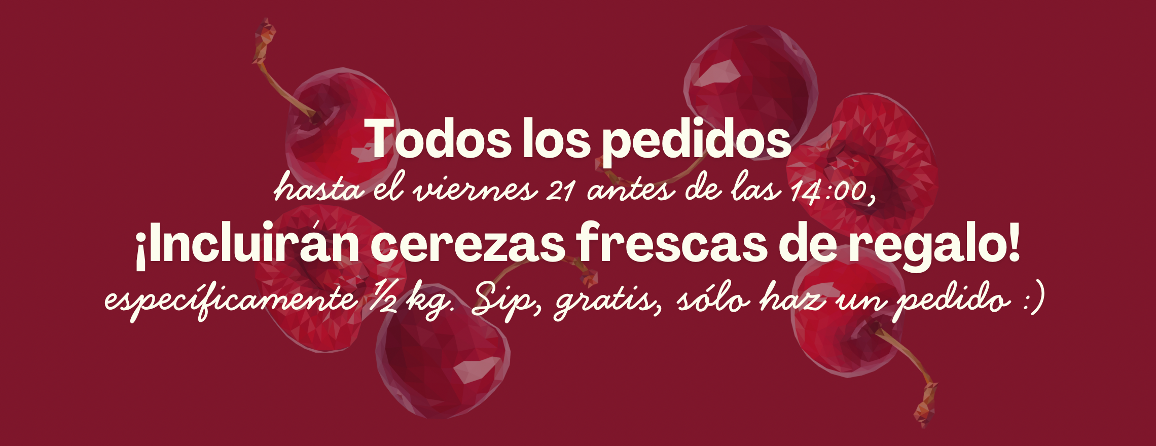 Frutillas frescas a domicilio