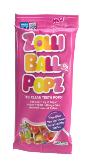 Zolli Candy Ballpopz Fruta (4 uni)