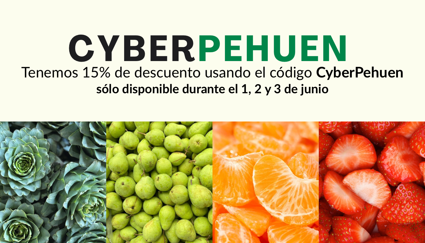Frutas y verduras cyber day