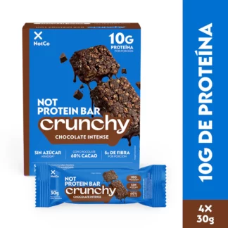 Barra de Proteina NotProtein Crunchy Choco 30g (4 uni)