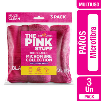 Paños De Microfibra Pack The Pink Stuff (3 uni)