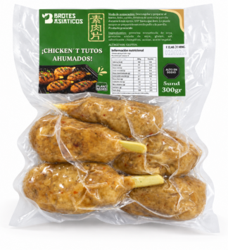 Chicken´t Tutos Ahumados Brotes Asiatico (5 uni)