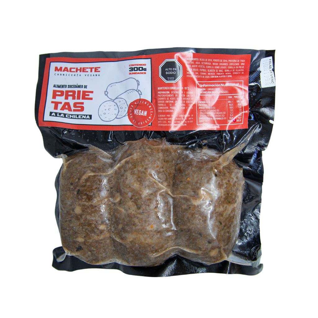Prietas A La Chilena Machete (300g)