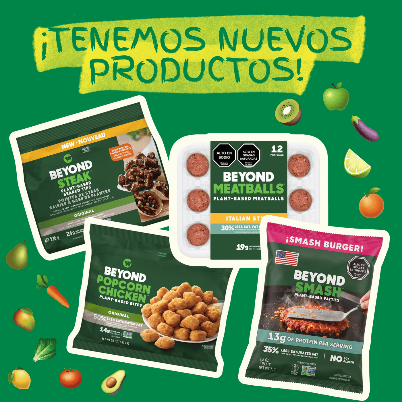 Frutas y verduras de otoño